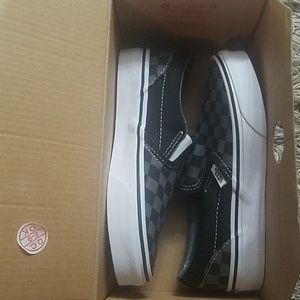 kid Vans slip on size13